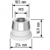 Керамический держатель сопла D21,4 (M11) арт.120515092A - st-e.info - Москва