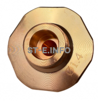 Сопло шестигранное для лазерной резки Raytools д.4,0 мм арт. BD32-15-40-S - st-e.info - Москва