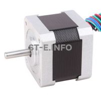 Двухфазный шаговый двигатель nema17 42HS  - st-e.info - Москва