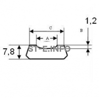 Плоские керамические подкладки С-27mm - st-e.info - Москва