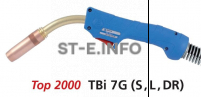 Горелка для полуавтоматической сварки TBi 7G Short, длина 3 метра - st-e.info - Москва