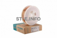 Проволока сарочная омеднённая Hyundai SM-70 (аналог СВ-08Г2С) - st-e.info - Москва