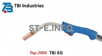 Горелка для полуавтоматической сварки TBI 6G-S-blue-ESG, длина 4 метра - st-e.info - Москва