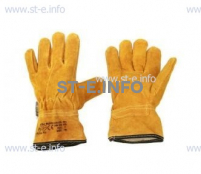 Перчатки-краги  сварщика TETU 102 KEVLAR 12” - st-e.info - Москва