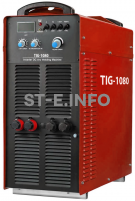 Сварочный аппарат для аргонодуговой сварки TIG-1080 - st-e.info - Москва