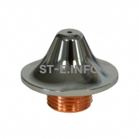 Сопло одинарное хромированное 2,0 мм арт. 1572362-2,0 - st-e.info - Москва