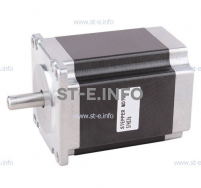 Двухфазный шаговый двигатель 57HS76-4004А635-D21 вал 6,35 мм - st-e.info - Москва