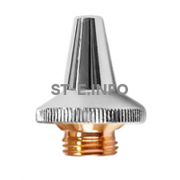 Сопло двойное хромированное 3D д.2,0 мм арт.120GJT0220 - st-e.info - Москва