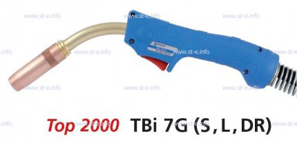 Горелка для полуавтоматической сварки TBi 7G Short, длина 3 метра - msk.st-e.info – Москва