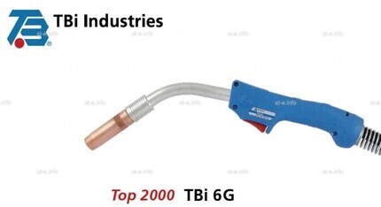 Горелка для полуавтоматической сварки TBi 6G, длина 3 метра - st-e.info - Москва