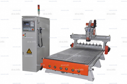 Фрезерно-гравировальные станки с ЧПУ по дереву с автоматической сменой инструментов ST-WA1325G - st-e.info - Москва