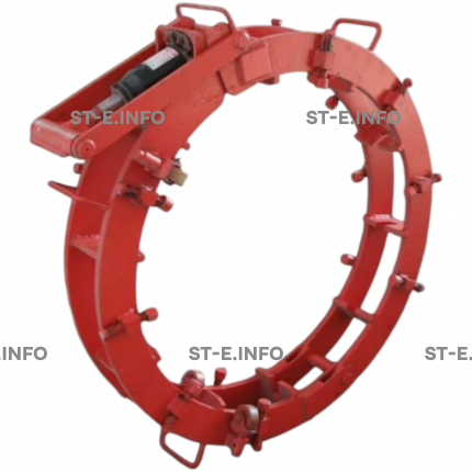 Центратор наружный с гидродомкратом ЦНГ-61 для труб диаметром 630мм с домкратом 12 тонн - st-e.info - Москва