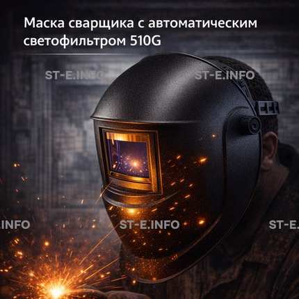 Маска сварщика хамелеон 510G - st-e.info - Москва