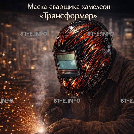 Маска сварщика хамелеон «Трансформер» (YXE-718G PRO) - st-e.info - Москва