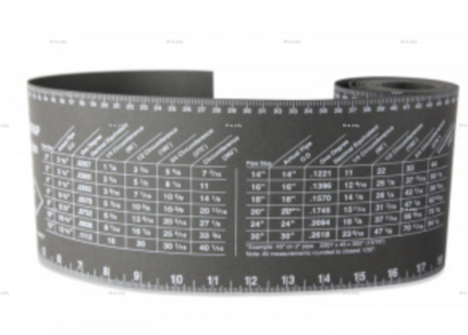 Лента для разметки труб 100mm*1220mm - st-e.info - Москва