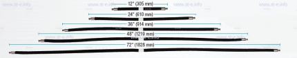 Удлинительные шланги ABLD-ELH-72 длина 72" (1828 mm) - st-e.info - Москва