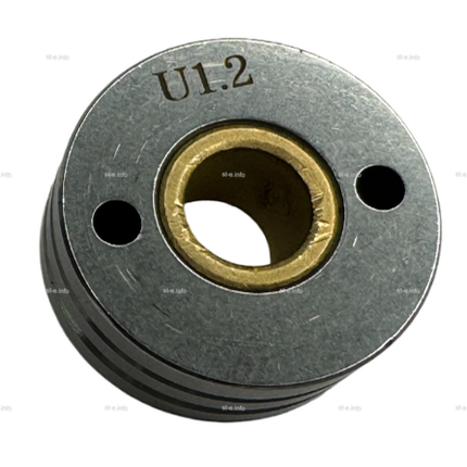 Ролик к сварочному аппарату ST-500 1,0-1,2 тип U под алюминиевую проволоку - st-e.info - Москва